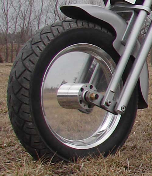 Solid Aluminum Motorcycle Wheel